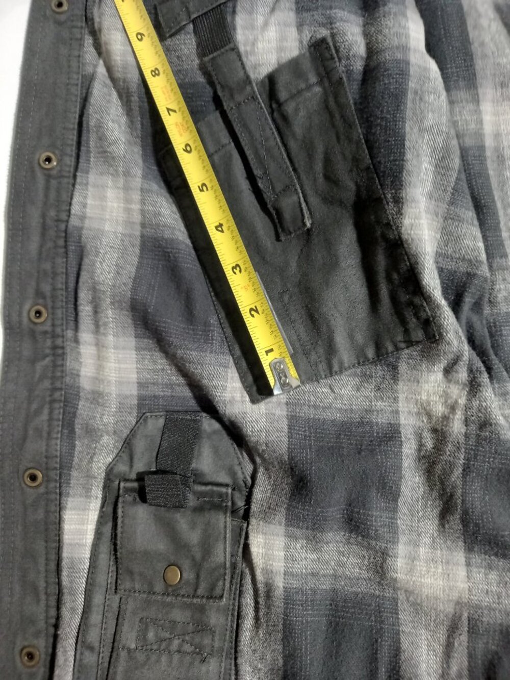 Men's Bountyman Concealed Carry Shirt Jacket - Black | Large - Picture 4 of 5